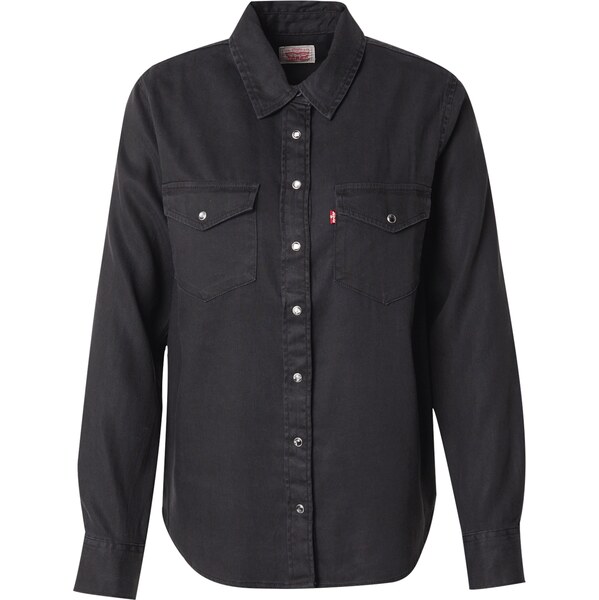LEVIS Blúzka Iconic Lightweight Western Shirt čierna 62175051
