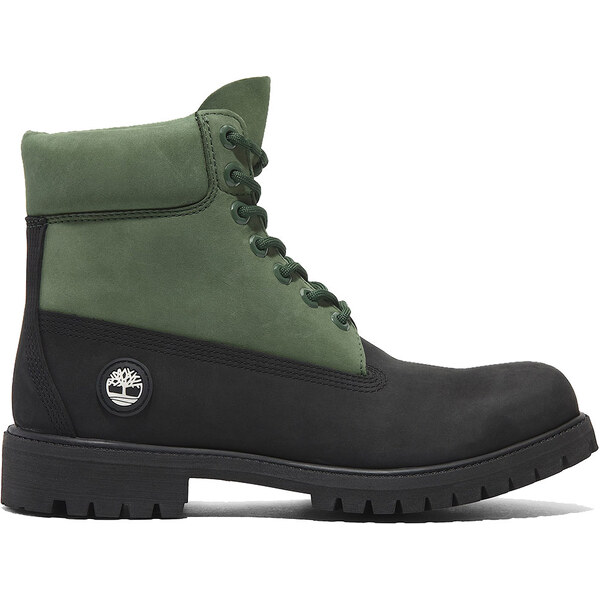 Timberland 6 In Premium WP Boot Black Nubuck Green - Pánske - Tenisky 66359688