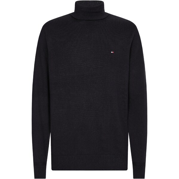 TOMMY HILFIGER Sveter námornícka modrá / jasne červená / čierna / 35317769