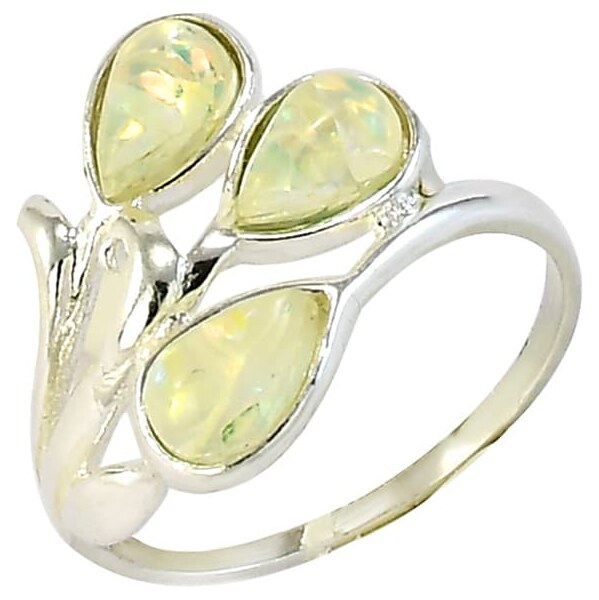 Strieborný prsteň Glare 734 61212012