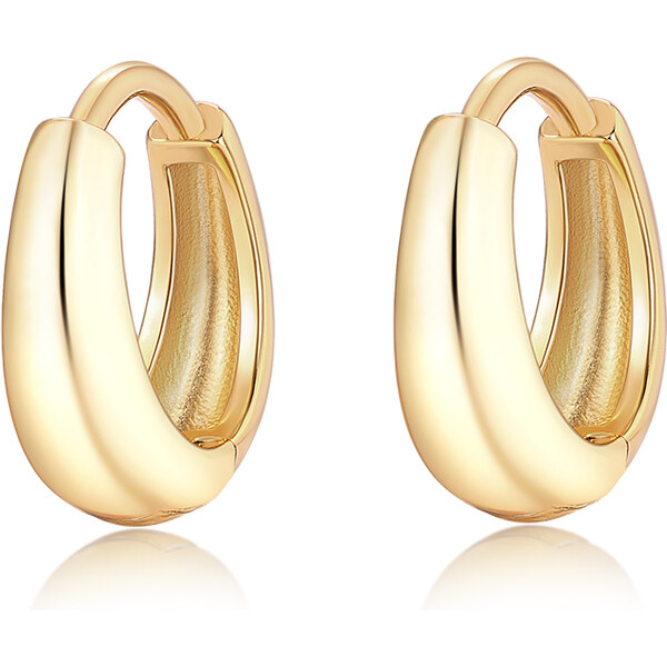 Olivie Stříbrné náušnice 12mm KRUHY 9287 64818275