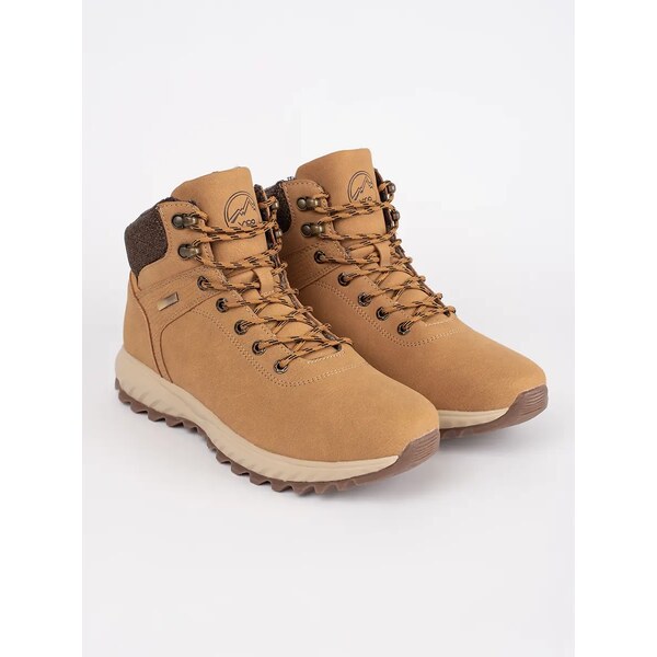 VICO Mens brown insulated winter hiking boots 64667242