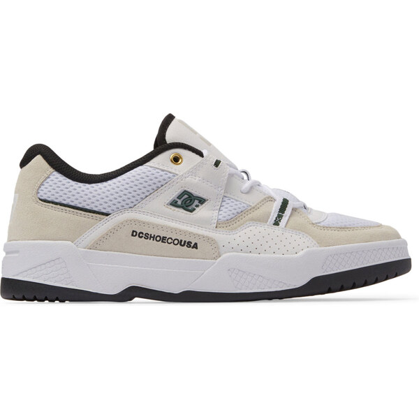 DC Shoes Construct White Black Green - Pánske - Tenisky DC Shoes - 66359723