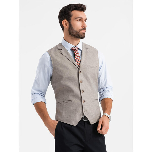 Pánska vesta Ombre 57776418