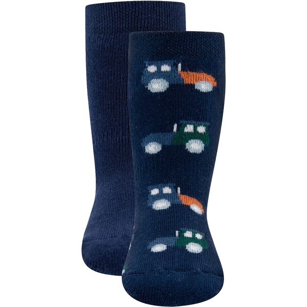 EWERS Ponožky námornícka modrá / zelená / oranžová / biela 61241832