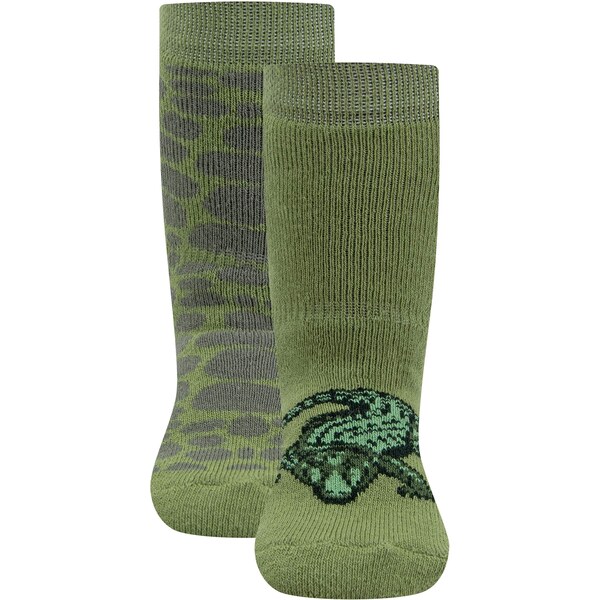 EWERS Ponožky tmavošedá / nefritová / čierna 61241881