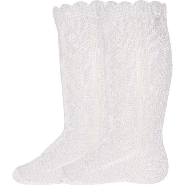 EWERS Ponožky Traforato biela 61947133