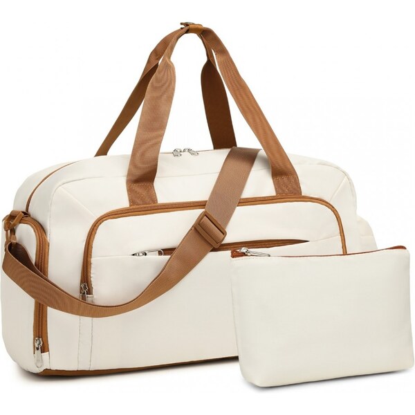 KONO Taška - multifunkčný set s priehradkou na topánky, béžová 62262825