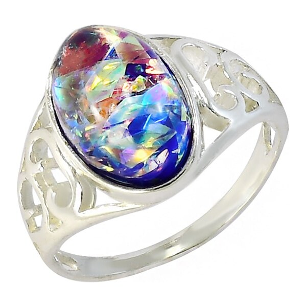 Strieborný prsteň Glare 751 61252269