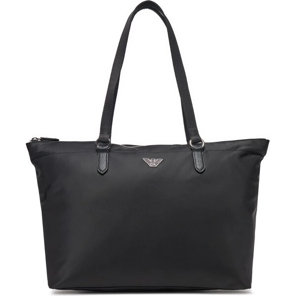 EMPORIO ARMANI Logo Black shopper kabelka 61252754