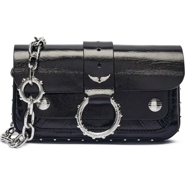 Zadig&Voltaire Kožená listová kabelka / peňaženka KATE 61257140