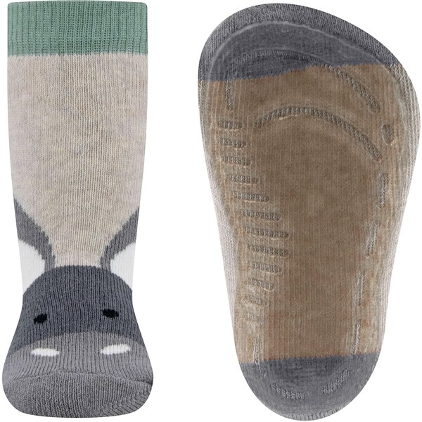 EWERS Ponožky Esel tmavobéžová / béžová melírovaná / antracitová / 61947120