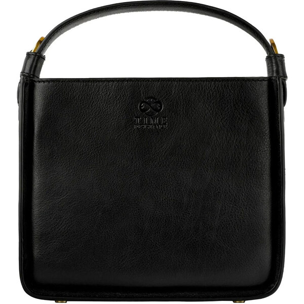 Glara Kožená talianska kabelka do spoločnosti 61284994