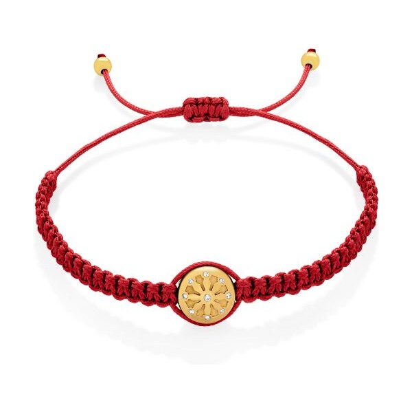 Kabbalah náramok Dharma - Zlatý kov Trimakasi 62128842