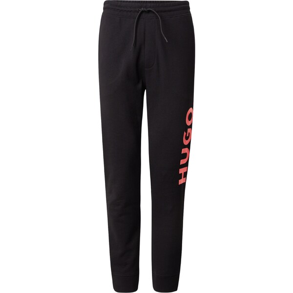 HUGO Nohavice Dutschi červená / čierna 33560001