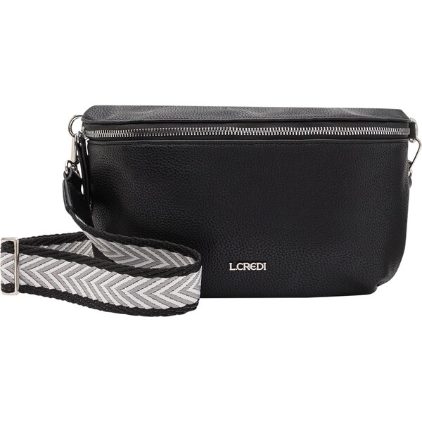 L.CREDI Taška cez rameno Oliana čierna 61315580