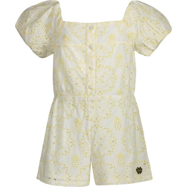 Dievčenský žltý overal GUESS JEANS 64711948