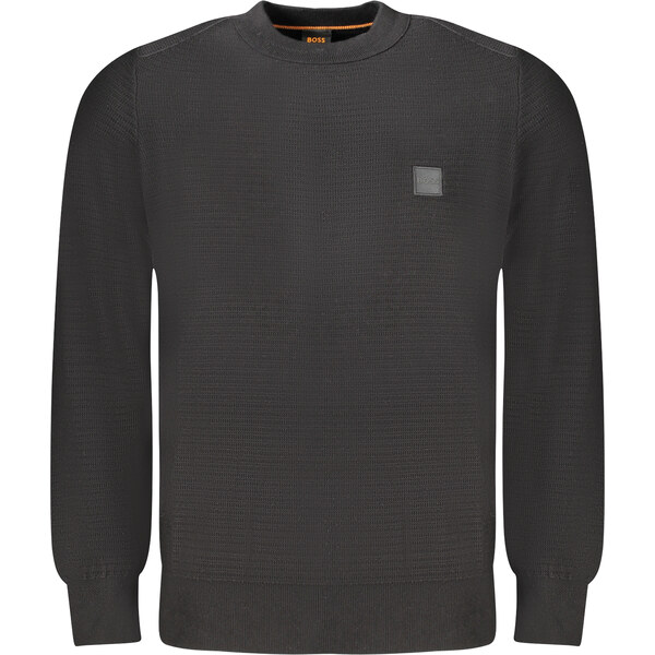 Čierny sveter HUGO BOSS pre mužov 64708859