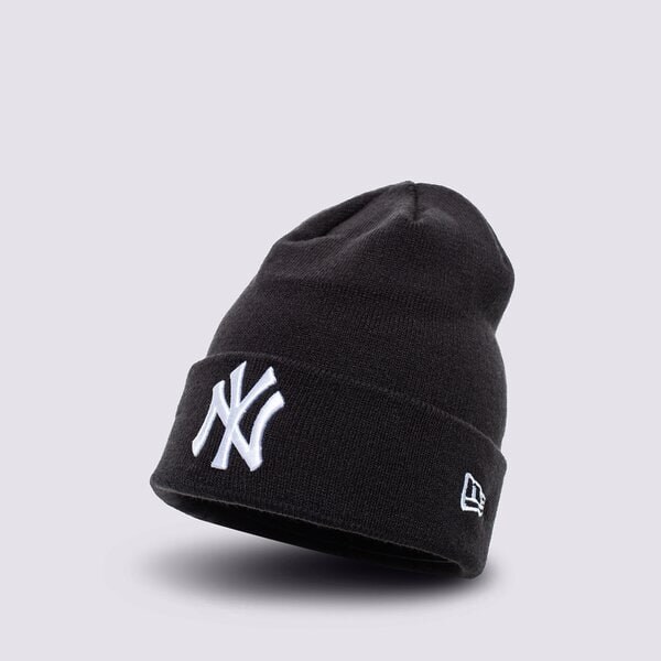 New Era Čiapka Zimná Mlb Cuff Knit Nyy Blk New York Yankees Muži 19485191
