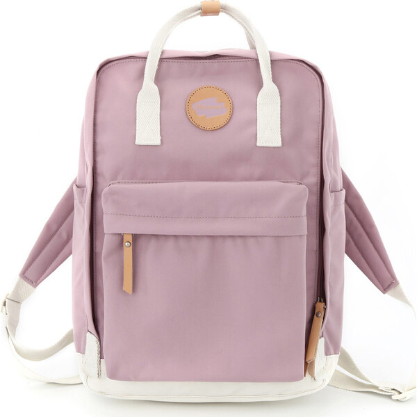 BASIC Himawari Ružový dámsky funkčný mestský batoh na notebook H1084 61532326