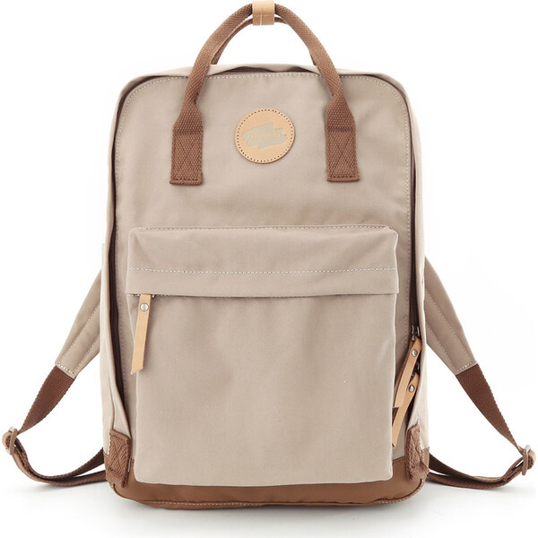 BASIC Himawari Béžovo-hnedý dámsky funkčný mestský batoh na notebook 61532327