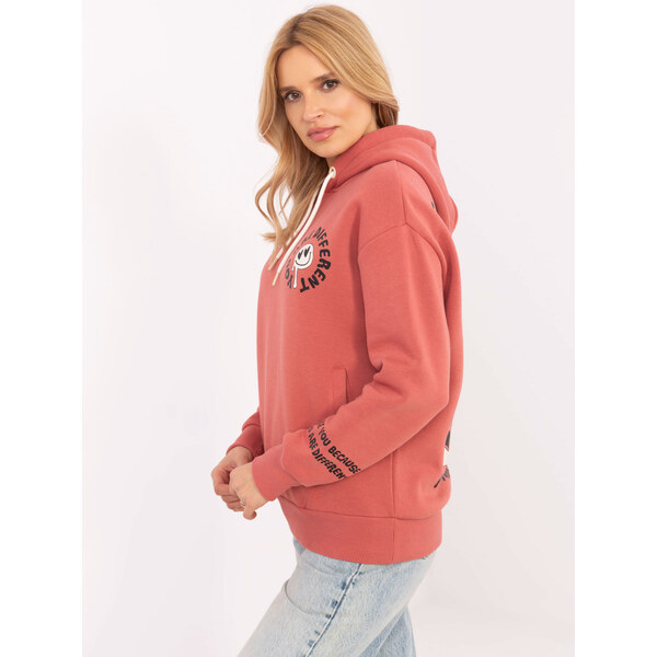 Sublevel Sweatshirt-D10600T02420J-coral 64788139