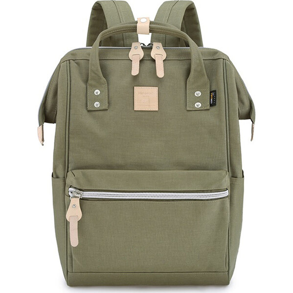 BASIC Himawari Vodeodolný khaki dámsky priestranný batoh 1882 65151225