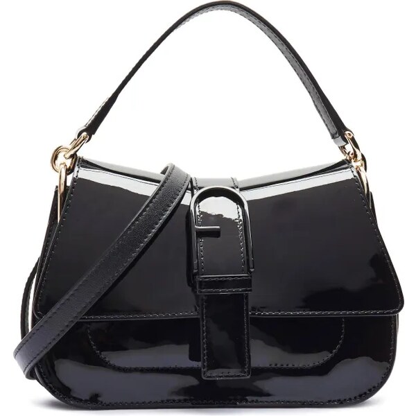 Furla Kožený kufrík FURLA FLOW MINI 61331793