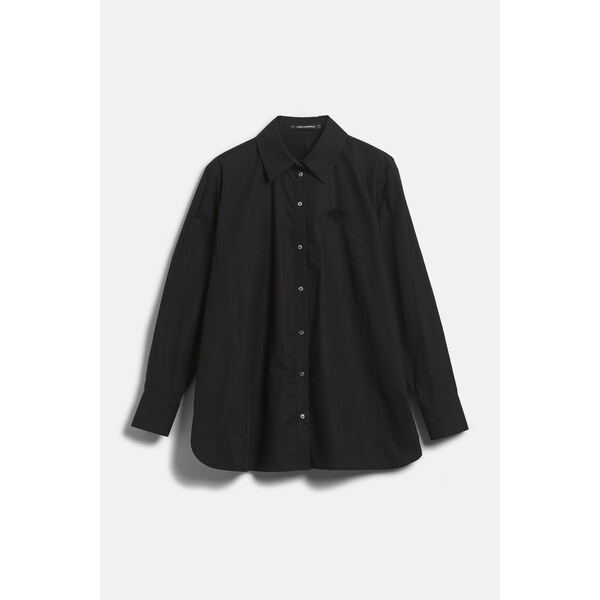 KOŠEĽA KARL LAGERFELD FAN LACE POPLIN SHIRT 61377350