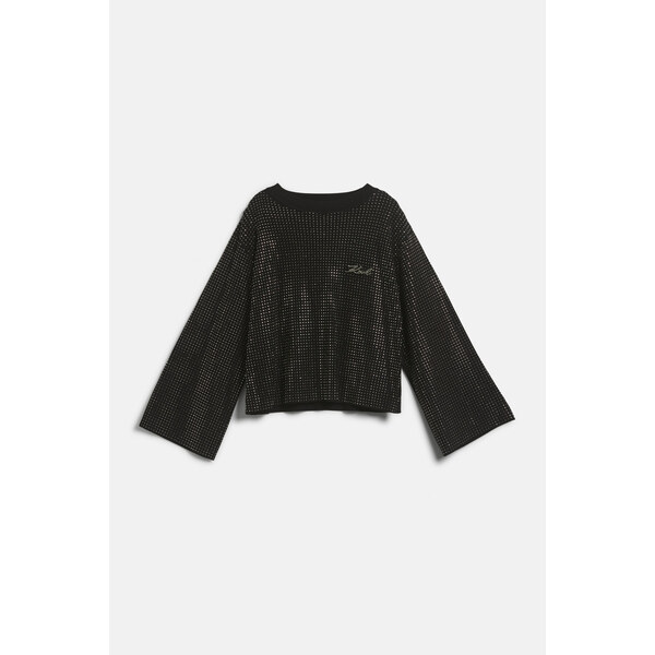 SVETER KARL LAGERFELD RHINESTONE FASHION SWEATER 61377355