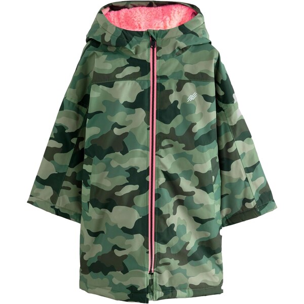 Next Kabát zelená / čierna 61597053