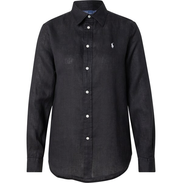 Polo Ralph Lauren Blúzka CLASSIC čierna 61397880