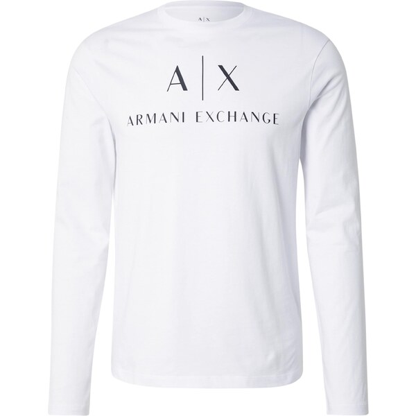 ARMANI EXCHANGE Tričko čierna / biela 61471950