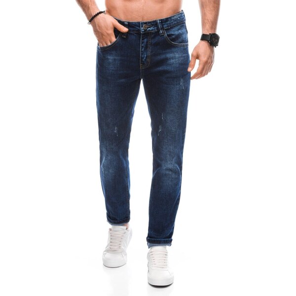 Inny Trendy tmavo modré rifle v jedinečnom prevedení P1433 49032984