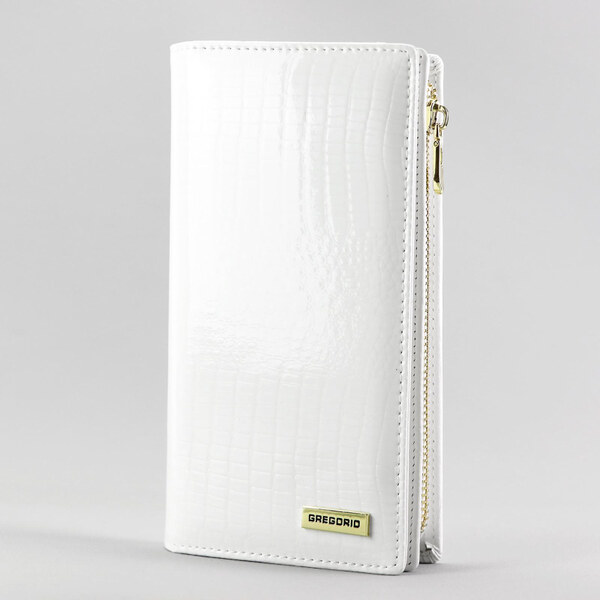 Dámska kožená peňaženka Gregorio biela KZ55199 62178725