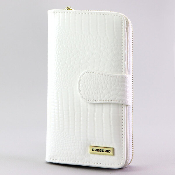 Dámska kožená peňaženka Gregorio biela KZ55196 62178727