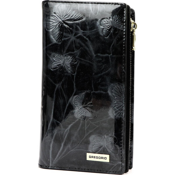 Dámska kožená peňaženka Gregorio čierna KZ55167 62178805