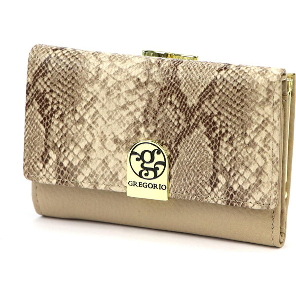 Dámska kožená peňaženka Gregorio béžová KZ55209 62178821