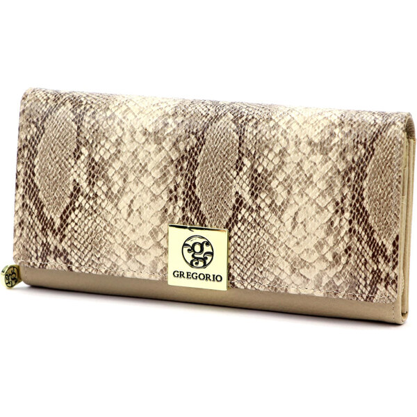 Dámska kožená peňaženka Gregorio béžová KZ55206 62178822