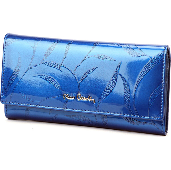Dámska kožená peňaženka Pierre Cardin modrá KZ19135 62178841