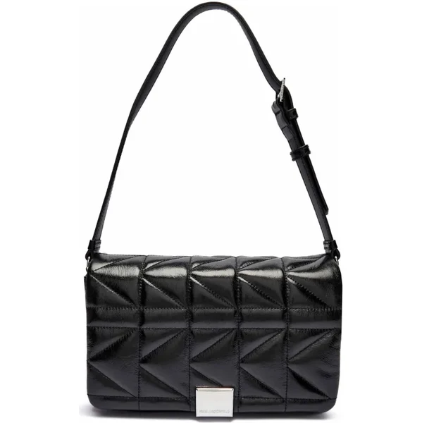 Karl Lagerfeld Kožená kabelka na rameno K/KUILT 61440259