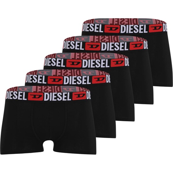 DIESEL Boxerky Damien červená / čierna / biela 64864719