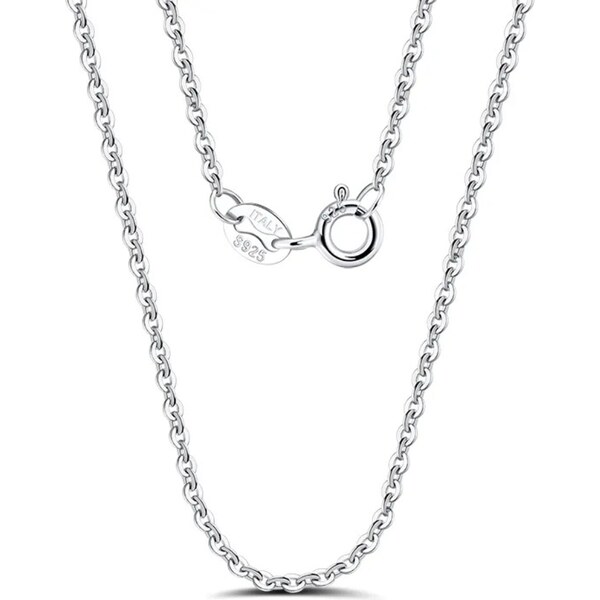 MAJYA Strieborná retiazka BENNO 45 cm | šírka 1 mm 11401 64582498