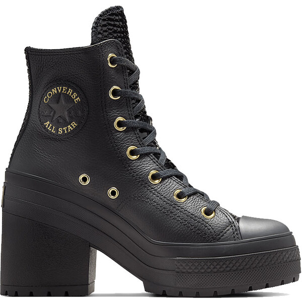 Converse Chuck 70 De Luxe Heel Platform Leather - Dámske - Tenisky 66359744