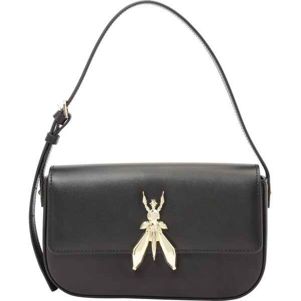 PATRIZIA PEPE Kabelka na rameno zlatá / čierna 61974246