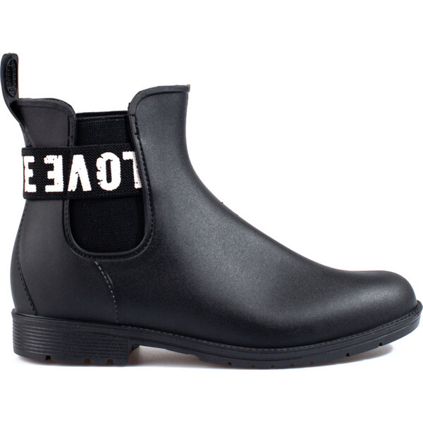 Dámske čierne nízke čižmy Shelovet S06B/W 66147215