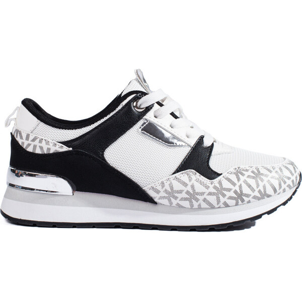 Dámske bielo-čierne sneakersy Shelovet LDLJ-90W 66147254