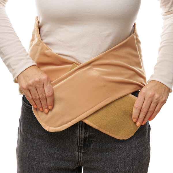 Vlnka Hrejivý bedrový pás s levanduľou veľkosti ortéz XL-2XL 58493479