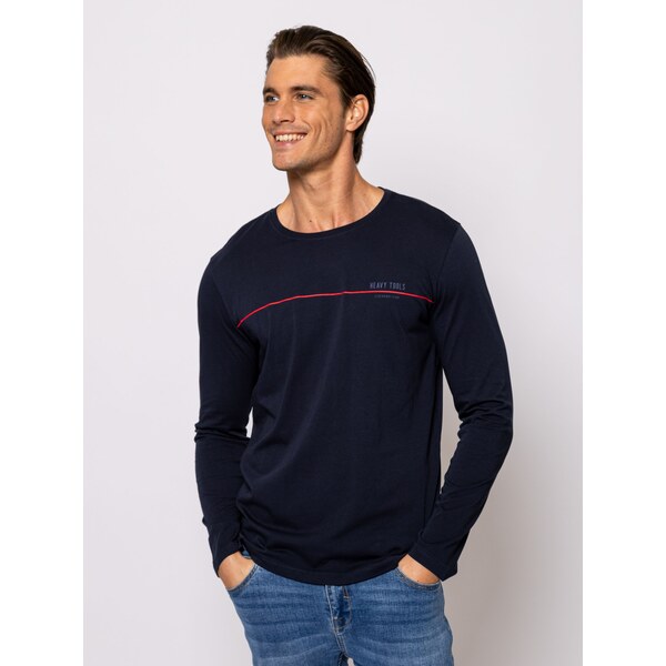 Heavytools Pánske Tričká s dlhým rukávom CRIXW24 67187695