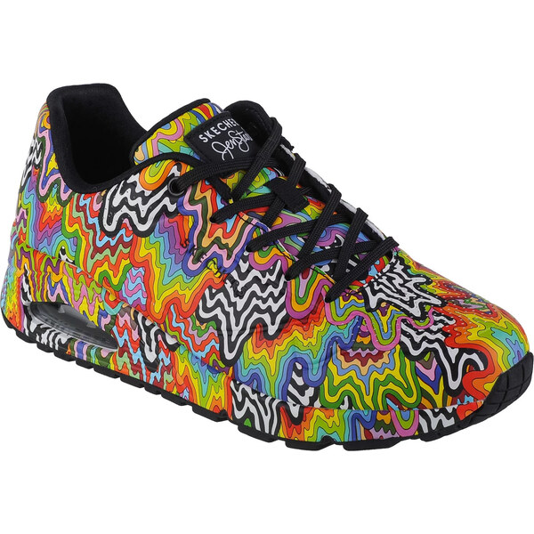Vzorované dámske tenisky Skechers Uno - Infinite Drip 177960-MLT 61532121